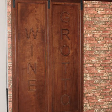 Custom "Named" Sliding Barn Doors