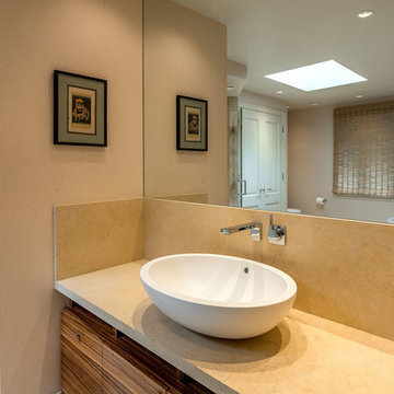 Zebrawood Fine Custom Cabinetry in Bay Area Woodside Remodel