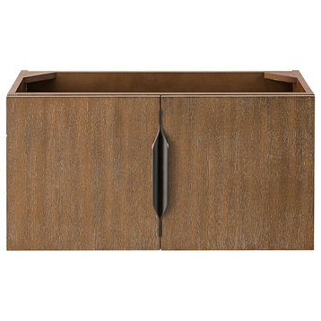 Columbia 31.5" Single Vanity Cabinet, Latte Oak