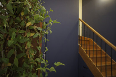 Réalisation d'un escalier vintage.