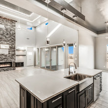 High Ceiling Open Floor Plan