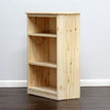 York Bookcase, 11_x25x36, Pine Wood, Natural Teak