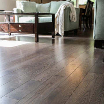 Newington, CT -- Condo Hardwood Floor and Fireplace Surround
