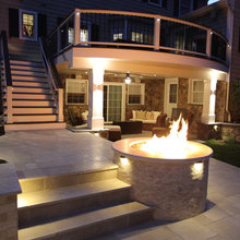 Outside