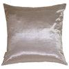 Pillow Decor - Gray with White Spring Flower Throw Pillow