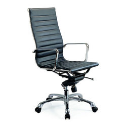 Black Comfy High Back Office Chair - Home Office Accessories