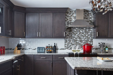 Example of a kitchen design in Other