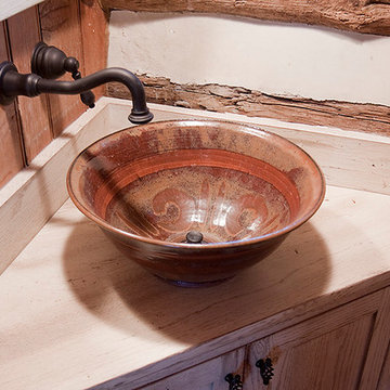 Log Cabin Guest House Kitchenette