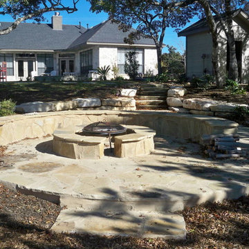 Flagstone Patio Design