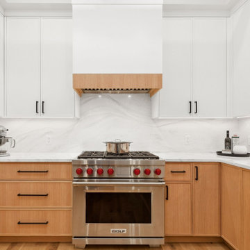Airy Kitchen and Living Room