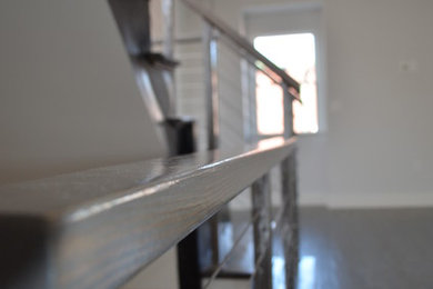 Inspiration for a staircase remodel in Boston