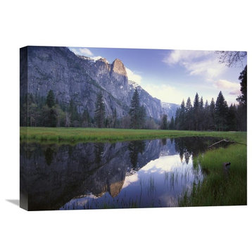 "Sentinel Rock, Reflected In Water, Yosemite National Park, California" Artwork