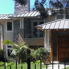 Smooth Coat Stucco w/ Metal Roof
