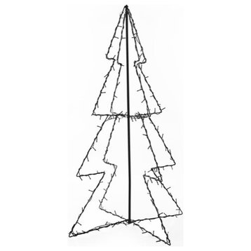 vidaXL Christmas Ornament Christmas Tree Light 160 LEDs Indoor and Outdoor