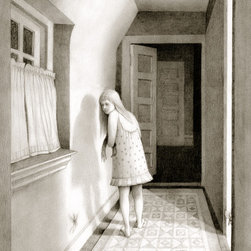 ART: "Down the Night Hallway" Print - Kids Decor