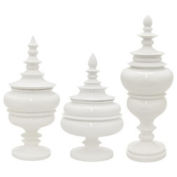 Traditional Decorative Jars And Urns by Three Hands Corp