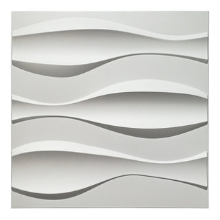 Easy Peel & Stick, Durable Plastic Textured Decorative 3D Wall Panel - Lava  Design. 12 Panels. 32 SF