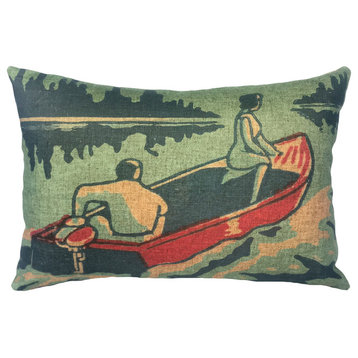 Boating Linen Pillow