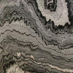 Grey Wave Quartzite Slab - Kitchen Countertops