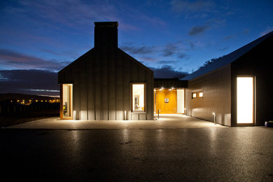 This is an example of a contemporary exterior in Belfast.