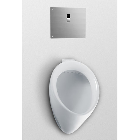 TOTO UT104EV Commercial 3/4" Rear Spud Wall Mounted Urinal - Cotton White