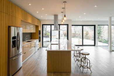 Trendy kitchen photo in Toronto