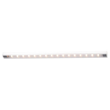 WAC Lighting Straight Edge 1-Light 24V LED Strip Light in White