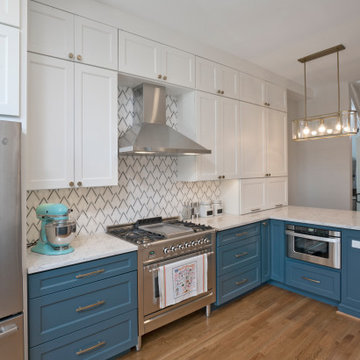 Art Deco 4-Story Home Renovation