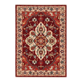 Kaoud Rugs Hand Knotted RUST WOOL ANT. SHIRAZ