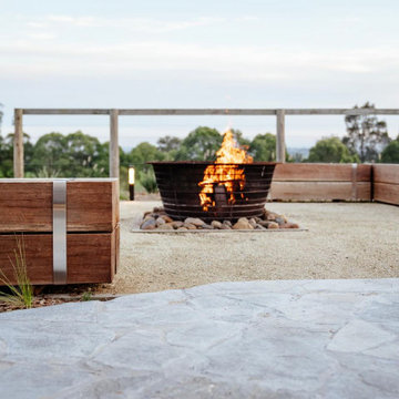 Kimba Crazy Paving + Eyre Walling - Wallalong NSW project