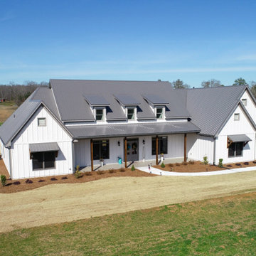 Architectural Designs Exclusive Farmhouse Plan 56442SM Comes to Life in Georgia