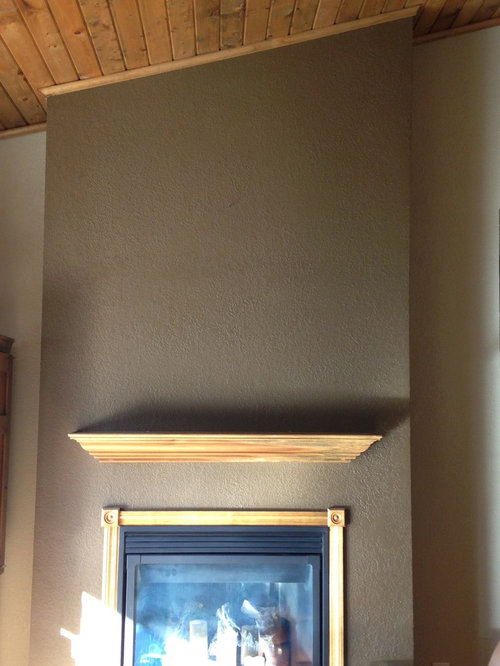 Art size for above mantle