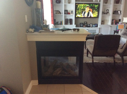 Changing Three Way Fireplace