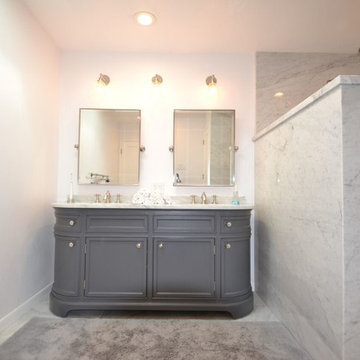 Transitional Master Bathroom Remodel