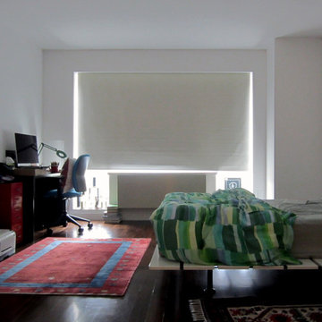 Screen shades and Central Park views