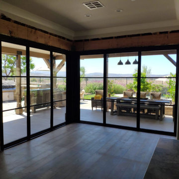 TWO BEAUTIFUL BI-FOLD DOORS FOR A HOME REMODELATION