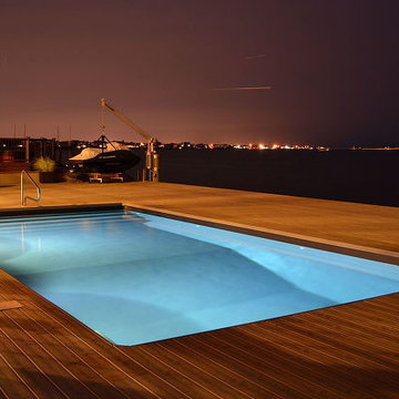 Pool Surround in Trex Transcend Decking
