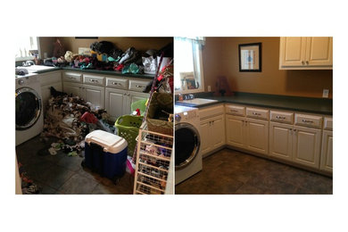 Laundry De-Clutter and Organization
