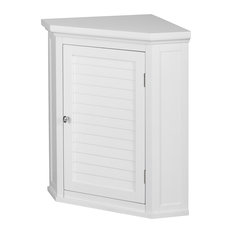 50 Most Por Bathroom Cabinets For 2018 Houzz Elegant Home Fashions Slone 1 Door Corner Wall Cabinet White