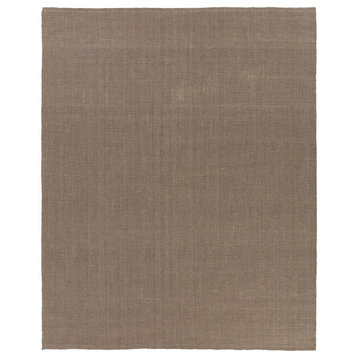 Jaipur Living Alyster Natural Solid Area Rug, Taupe, 3'x10'