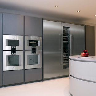 Pedini Dune Light Grey Kitchen By Urban Myth Contemporary Kitchen London By Urban Myth Houzz Au