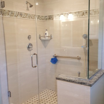 Transitional Master Bath in Warrington, PA