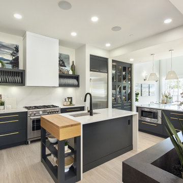 Bertazzoni Range and Refrigerator