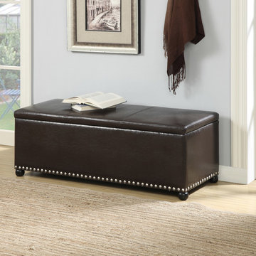 Designs4Comfort Parker Ottoman w/ Shoe Storage