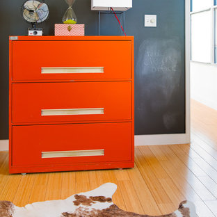 Eclectic home design photo in Austin