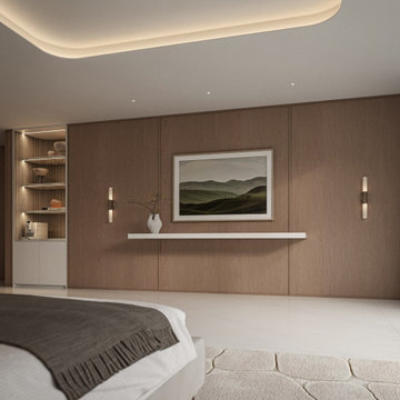 Coral Gables Residence - Master Bedroom