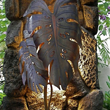 Monstera Sculpture Lights