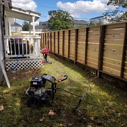 Cottage Wood Fence - Horizontal - Home Fencing And Gates