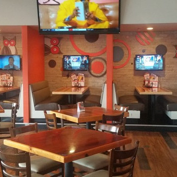 Sports Bar Audio Visual and Sound System Installation