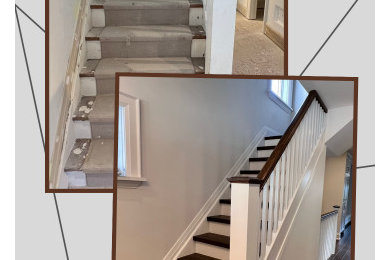 Before and After - Staircase Project